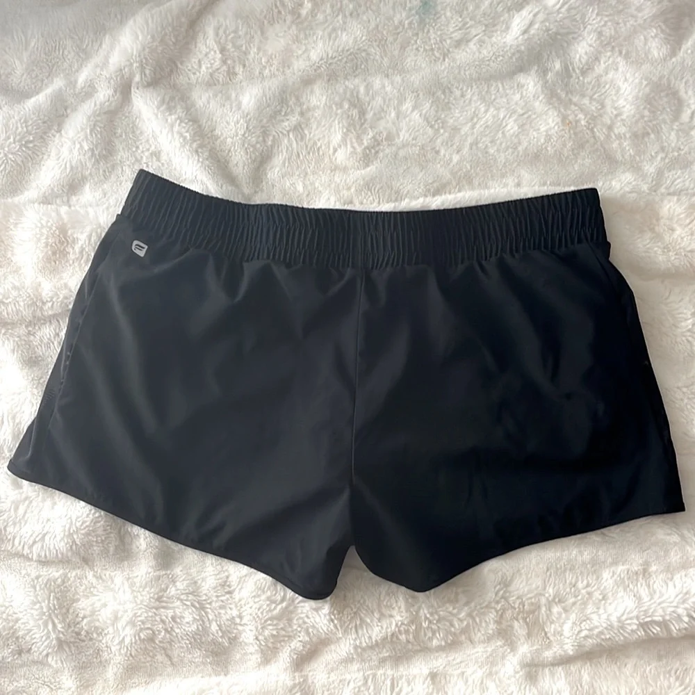 FABLETICS BLACK RUNNING SHORTS - Picture 1 of 5